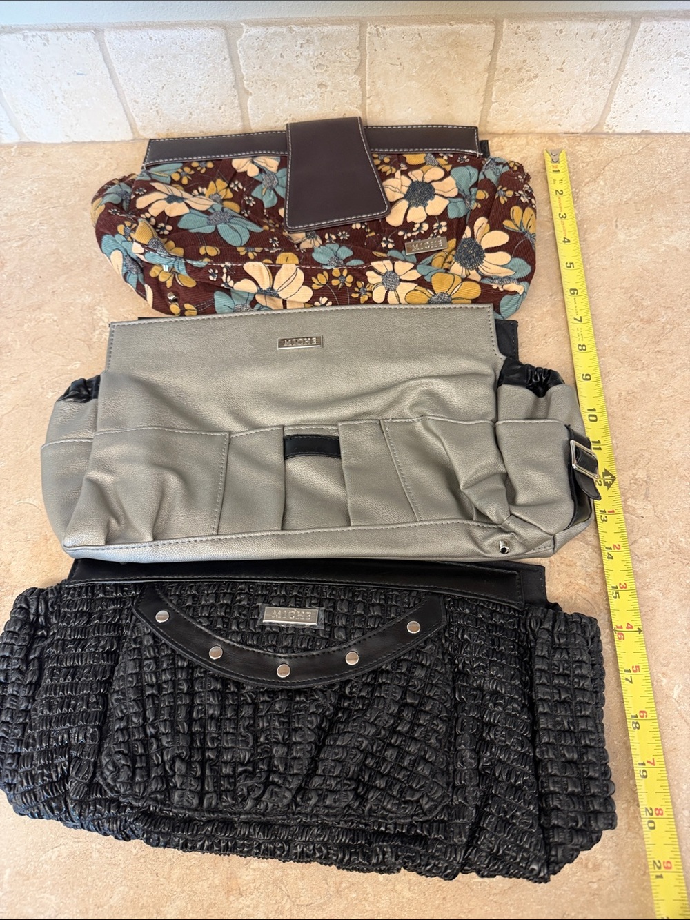 MICHE Bags Decorative Shells NWOT Set of 3 - Picture 8 of 8
